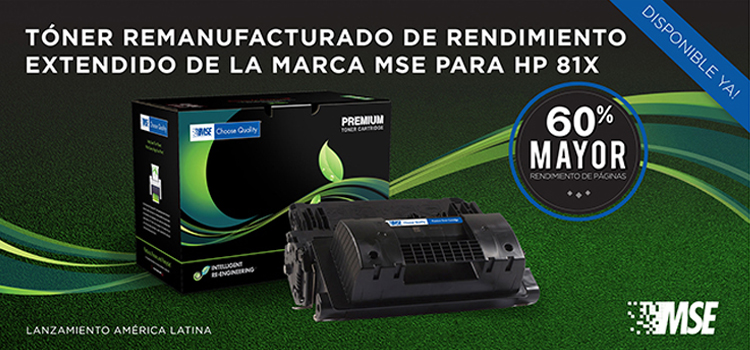 Toner Remanufacturado de Rendimiento Extendido de la MSE para HP 81X, Toner Remanufacturado, rendimiento extendido, MSE, HP 81X, hp 81x